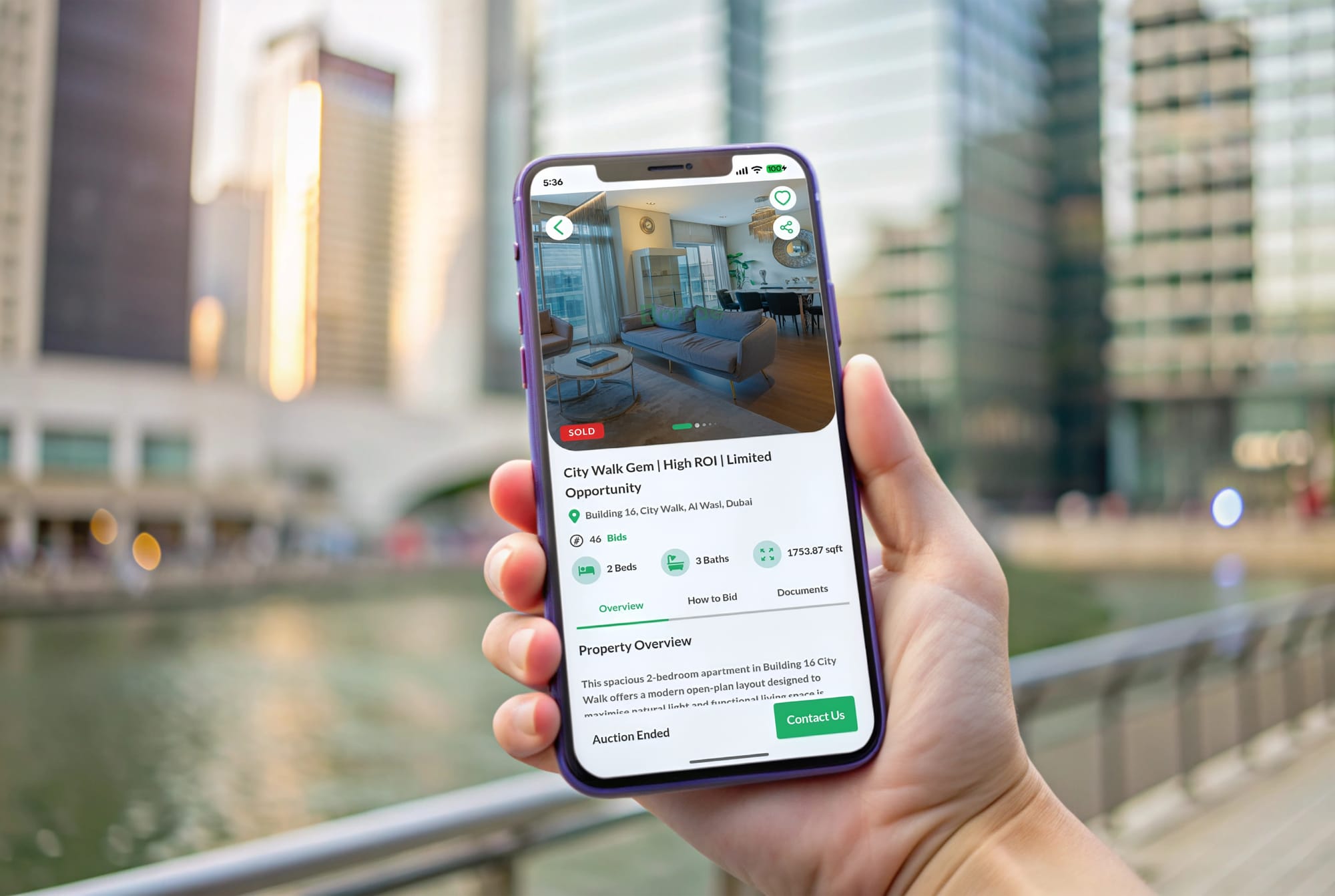 UAE’s First Fully Digital Property Auction Closes City Walk Unit in 7 Days
